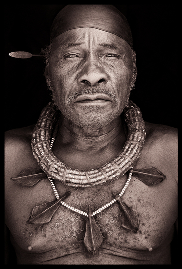 Himba Elder, Funeral in Kaokoland
